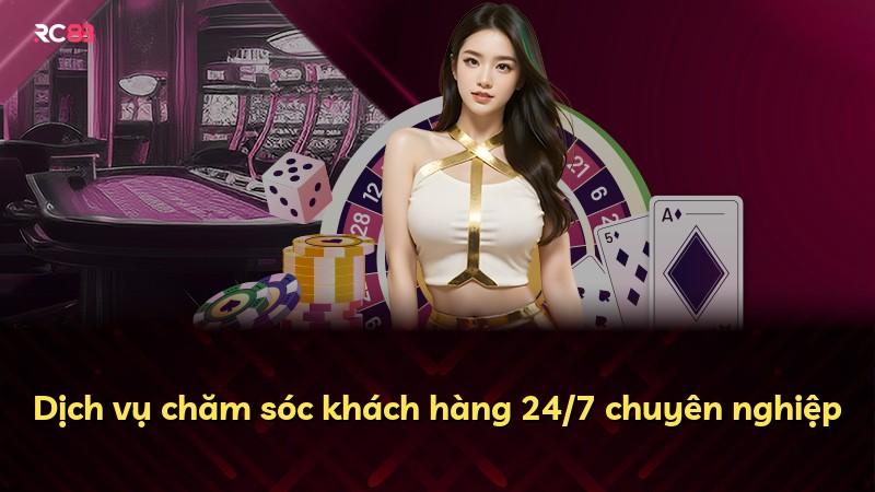 Dịch vụ chăm sóc khách hàng 24/7 chuyên nghiệp