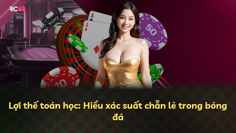 Lợi thế toán học: Hiểu xác suất chẵn lẻ trong bóng đá